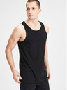 Jack & Jones Komplet dveh črnih osnovnih srajc Jack & Jones
