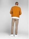 Jack & Jones Bež hlače tanke hlače chino Jack & Jones Marco