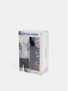 Jack & Jones Komplet treh boksaric v črni in mornarsko modri barvi s potiskom Jack & Jones