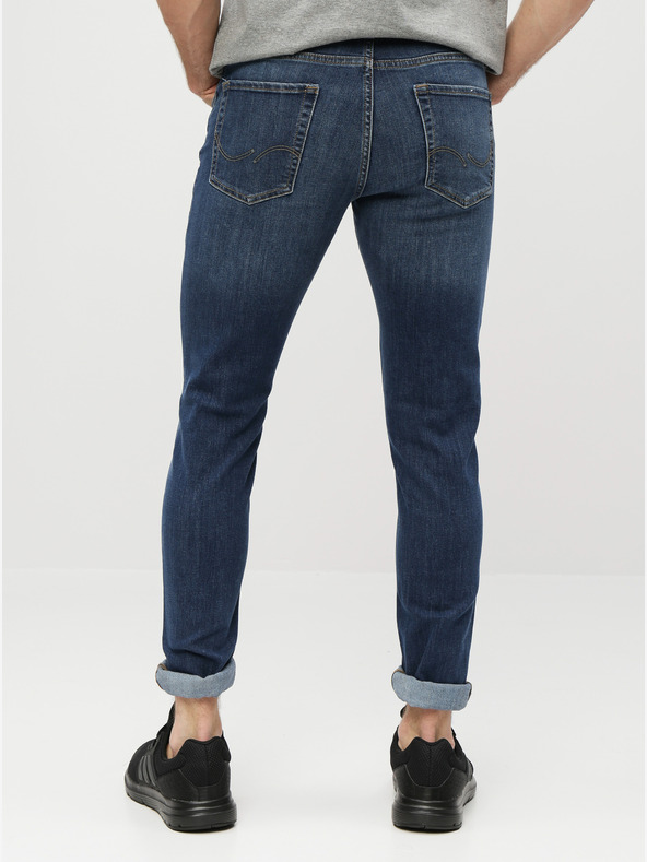 Jack & Jones Modre tanke kavbojke Jack & Jones Glenn