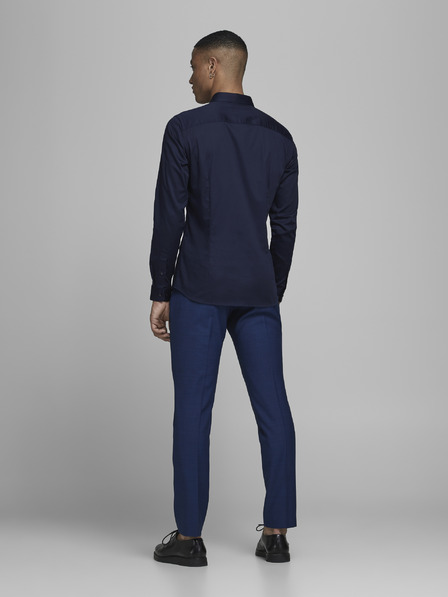 Jack & Jones Temno modra srajca tankega kroja Jack & Jones Parma