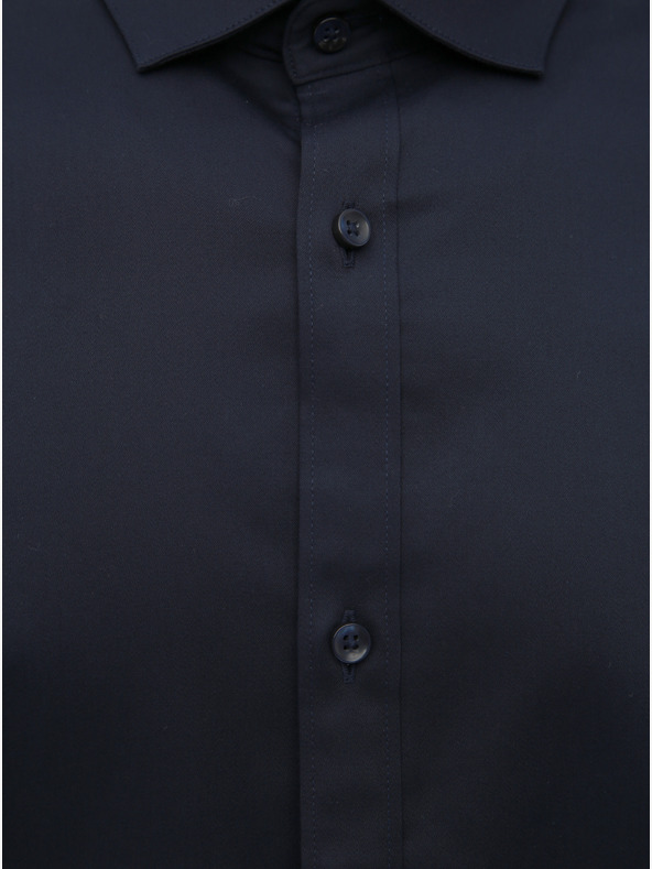 Jack & Jones Temno modra srajca tankega kroja Jack & Jones Parma