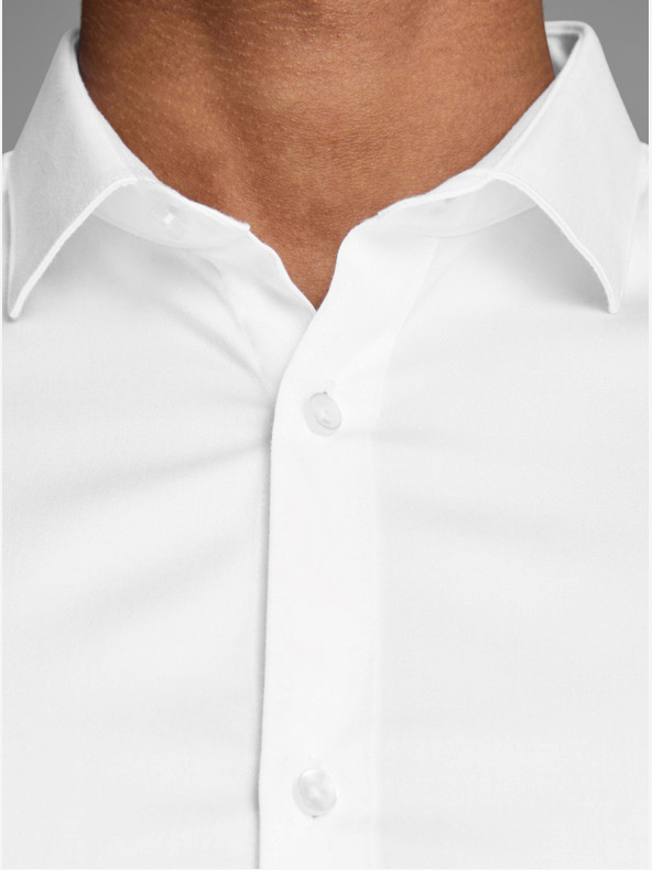 Jack & Jones Bela srajca tankega kroja Jack & Jones Parma