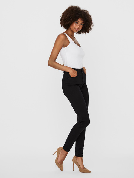 Vero Moda Bela osnovna majica VERO MODA Maxi