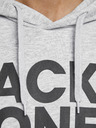 Jack & Jones Svetlo siva vzorčasta kapuca Jack & Jones Corp