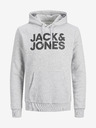Jack & Jones Svetlo siva vzorčasta kapuca Jack & Jones Corp