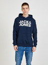Jack & Jones Temno modra jopa s kapuco Jack & Jones
