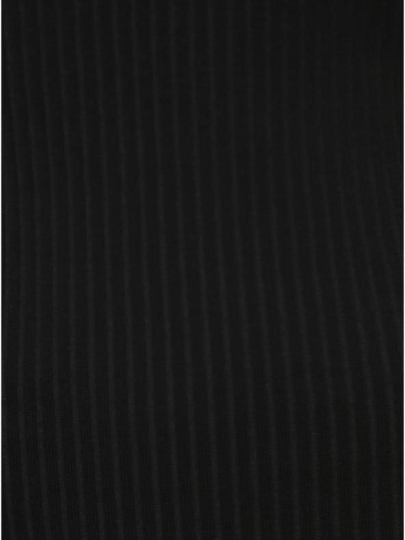 ONLY Črna rebrasta majica ONLY Emma