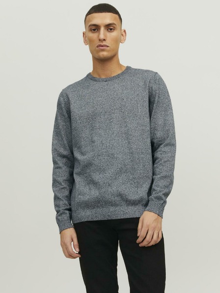 Jack & Jones Jack & Jones osnovni temno modri črtasti pulover
