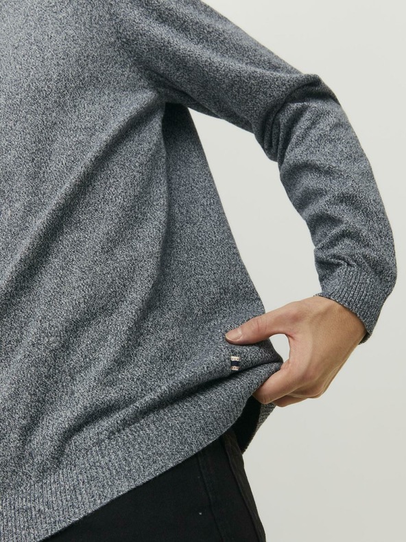 Jack & Jones Jack & Jones osnovni temno modri črtasti pulover