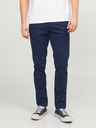 Jack & Jones Temno modre chino hlače Jack & Jones Marco