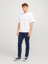 Jack & Jones Temno modre chino hlače Jack & Jones Marco