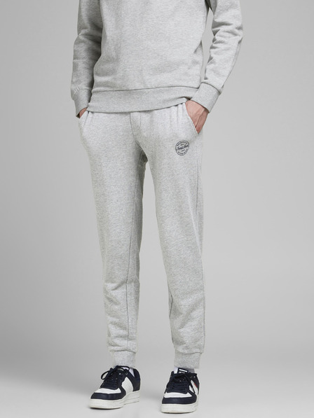 Jack & Jones Svetlo sive športne hlače Jack & Jones Gordon
