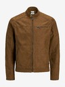 Jack & Jones Rjava jakna Jack & Jones Rocky iz semiša