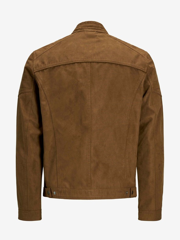 Jack & Jones Rjava jakna Jack & Jones Rocky iz semiša