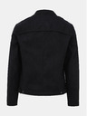 Jack & Jones Črna jakna Jack & Jones Rocky iz semiša