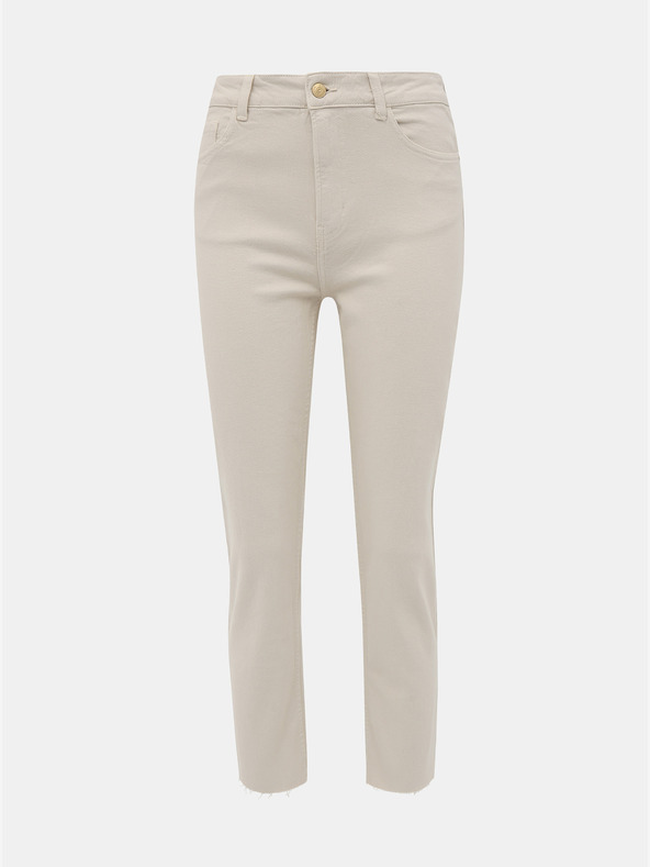 ONLY Bež ženske kavbojke ravnega kroja ONLY Emily