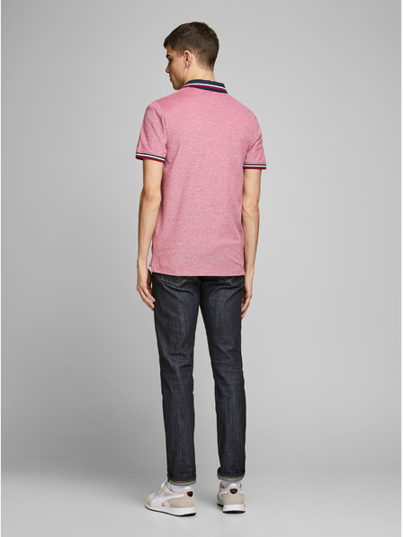 Jack & Jones Rdeča polo majica Jack & Jones Paulos