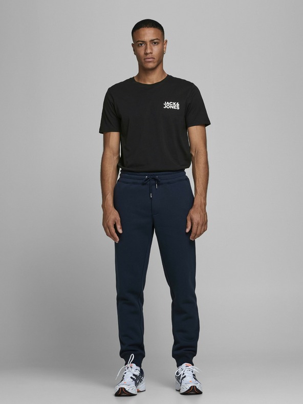 Jack & Jones Črna majica Jack & Jones Corp