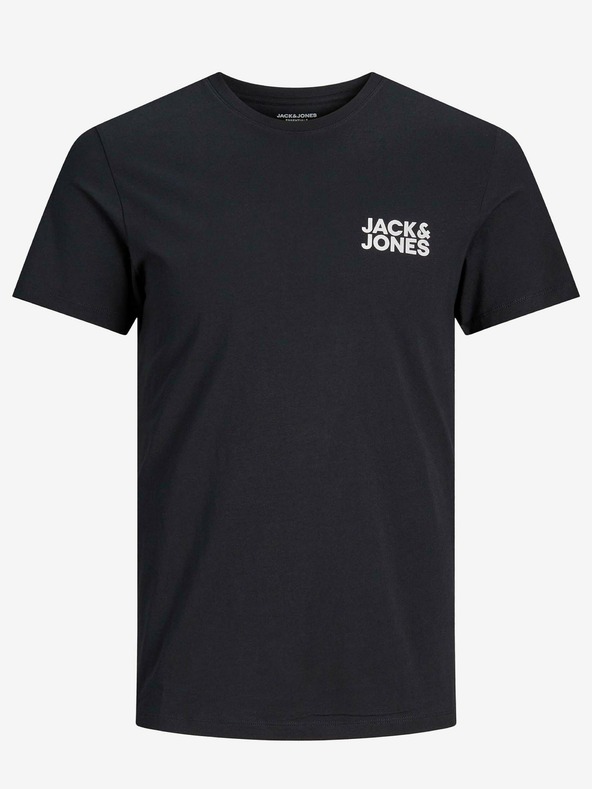 Jack & Jones Črna majica Jack & Jones Corp