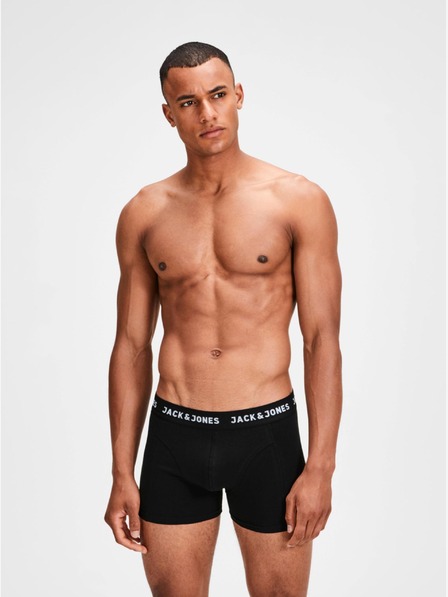 Jack & Jones Komplet dveh črnih boksaric Jack & Jones Jon