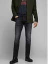 Jack & Jones Črne tanke kavbojke Jack & Jones Glenn