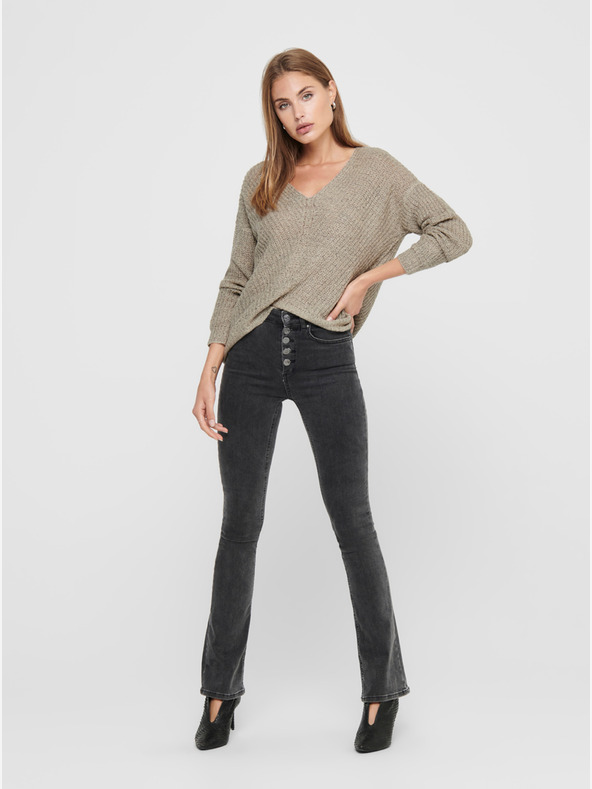 Jacqueline de Yong JDY bež pulover