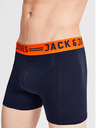 Jack & Jones Komplet treh moških boksaric Jack & Jones Lichfield v bordo, mornariški in sivi barvi