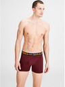 Jack & Jones Komplet treh moških boksaric Jack & Jones Lichfield v bordo, mornariški in sivi barvi