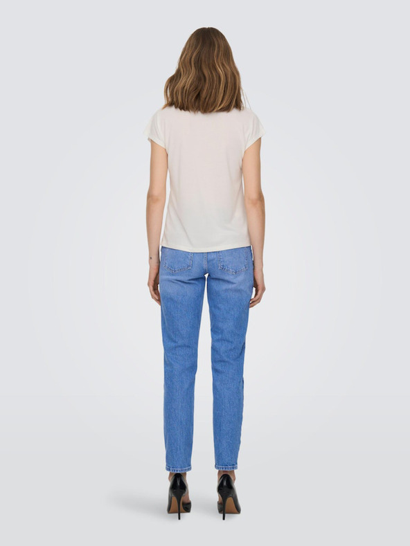 ONLY Kremasta ženska majica ONLY Free