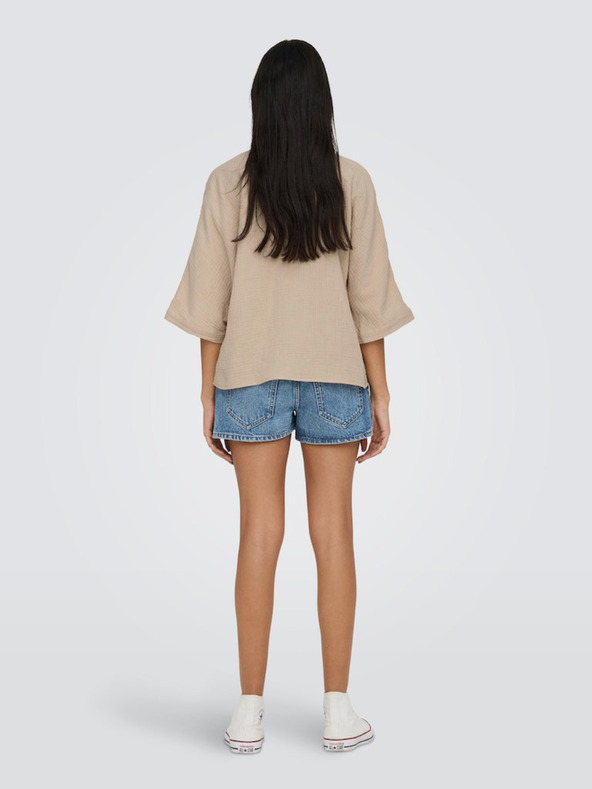 ONLY Bež ženska bluza ONLY Thyra