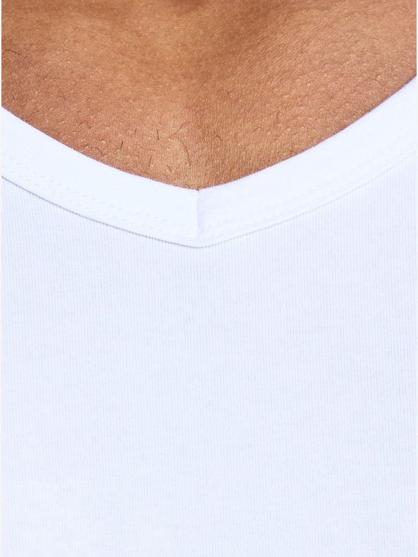 Jack & Jones Bela osnovna majica Jack & Jones