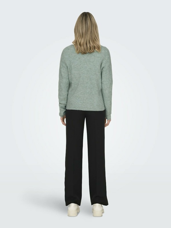 ONLY Zeleni ženski pulover ONLY Camilla