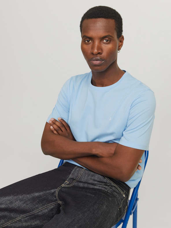 Jack & Jones Svetlomodra moška majica Jack & Jones Paulos