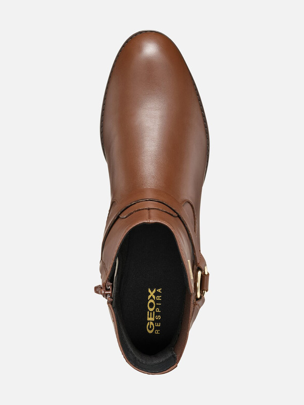 Geox Rjavi ženski škornji Geox Felicity ABX