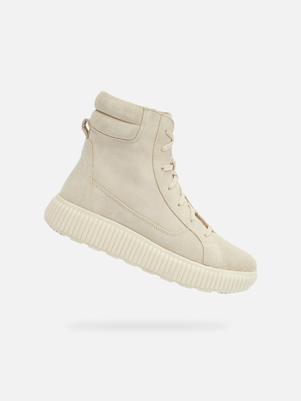 Geox Bež ženski gležnjarji Geox Graisy