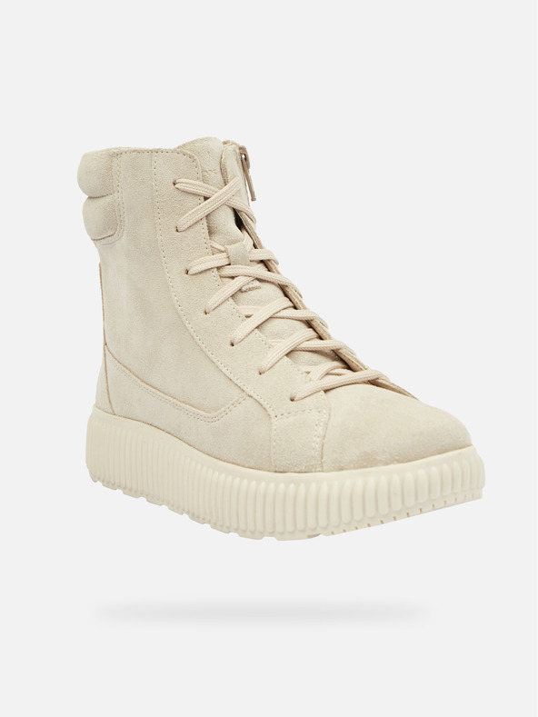 Geox Bež ženski gležnjarji Geox Graisy