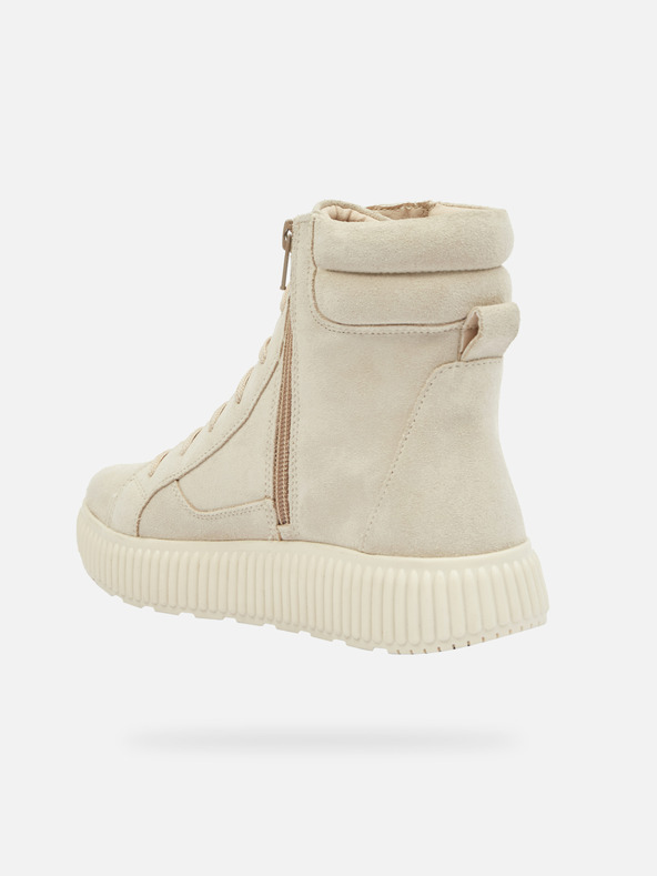 Geox Bež ženski gležnjarji Geox Graisy