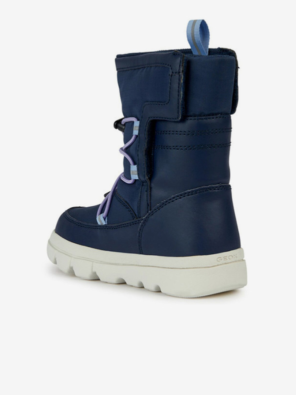 Geox Temno modri dekliški gležnjarji Geox Willaboom Abx