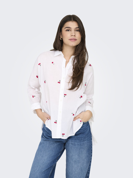 ONLY Bela ženska majica ONLY New Lina