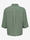 Jacqueline de Yong Zelena ženska srajca s kratkimi rokavi JDY