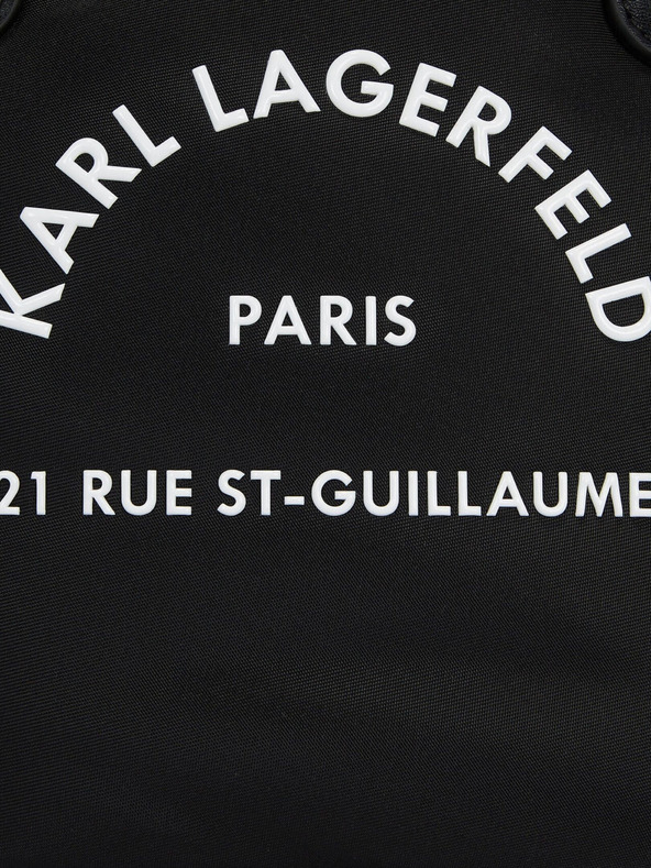 Karl Lagerfeld Črna ženska torbica KARL LAGERFELD