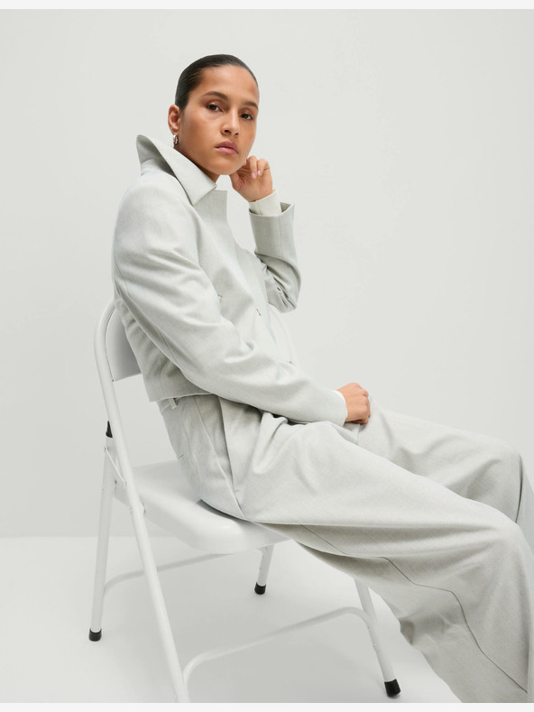 Marks & Spencer Obrezan ovratnik Marks & Spencer siva