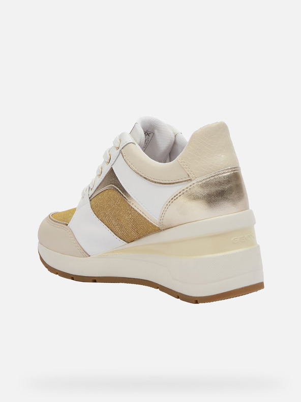 Geox Bele ženske superge Geox Zosma