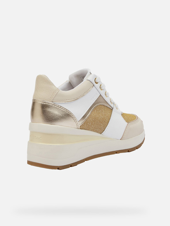 Geox Bele ženske superge Geox Zosma