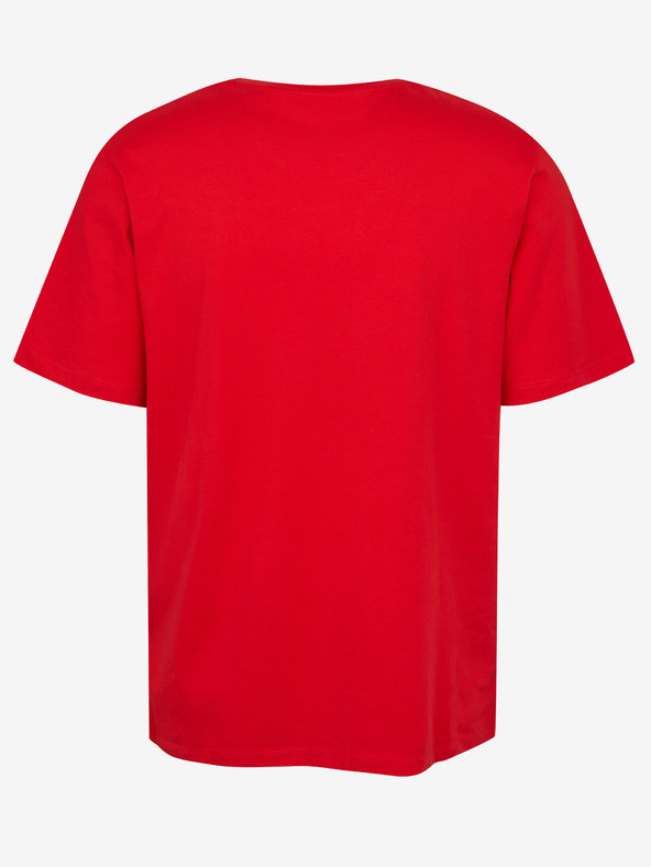 Jack & Jones Jack & Jones Rdeča moška majica