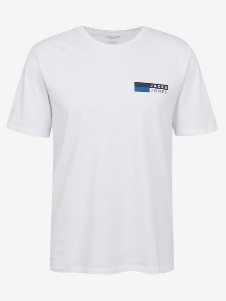 Jack & Jones Bela moška jopa s kapuco Jack & Jones