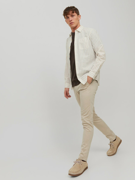 Jack & Jones Jack & Jones bež moške hlače chino