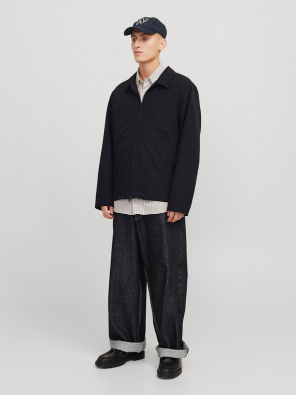 Jack & Jones Moška črna jakna Jack & Jones