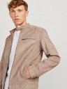 Jack & Jones Moška bež semiš jakna Jack & Jones